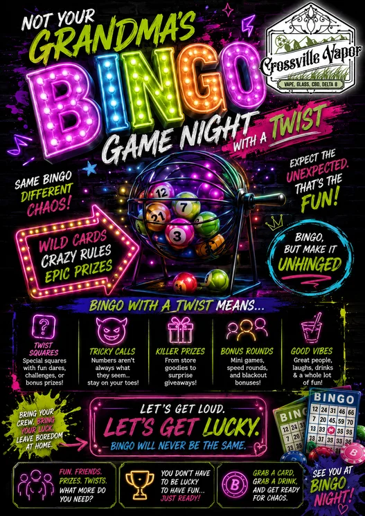 Bingo Night flyer