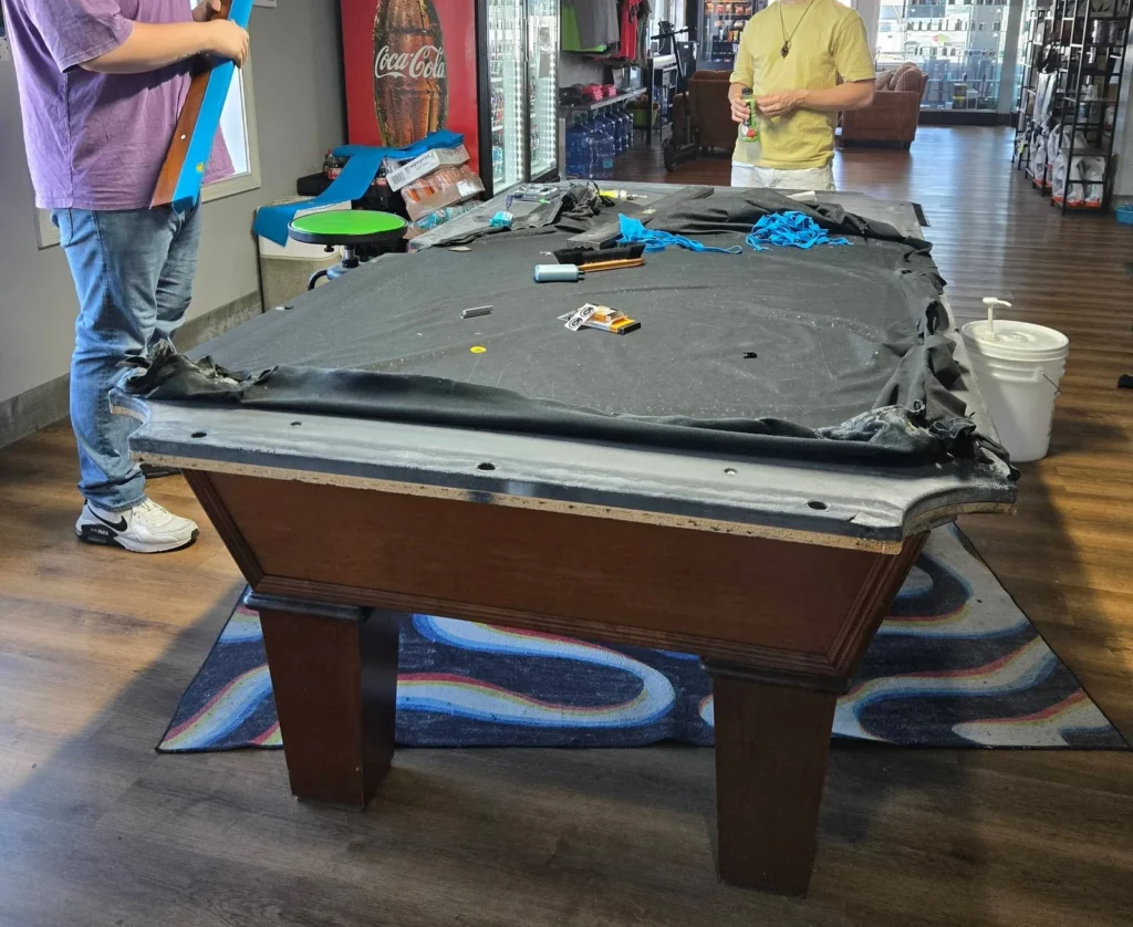 A fresh start for the pool table — photo 2
