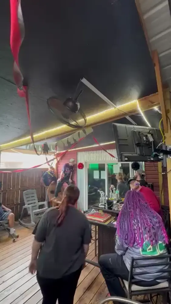 A surprise birthday for a good friend — video still